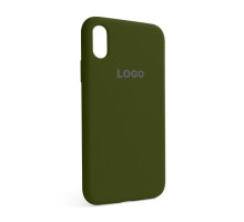 Чохол Full Silicone Case для Apple iPhone X, Xs forest green (63) TPS-2710000245841