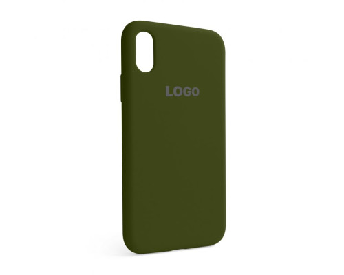 Чохол Full Silicone Case для Apple iPhone X, Xs forest green (63) TPS-2710000245841