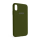 Чохол Full Silicone Case для Apple iPhone X, Xs forest green (63) TPS-2710000245841