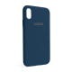 Чохол Full Silicone Case для Apple iPhone X, Xs blue horizon (65) TPS-2710000245865