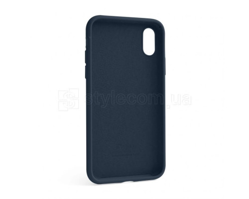 Чохол Full Silicone Case для Apple iPhone X, Xs deep navy (68) TPS-2710000245896