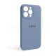 Чохол Full Silicone Case для Apple iPhone 13 Pro lavender grey (28) закрита камера TPS-2710000245513