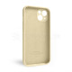 Чохол Full Silicone Case для Apple iPhone 13 antique white (10) закрита камера TPS-2710000245223