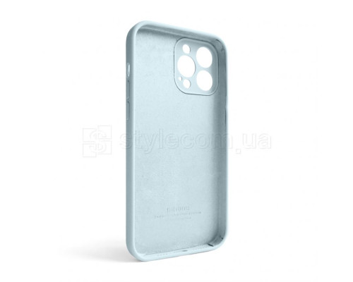 Чохол Full Silicone Case для Apple iPhone 13 Pro Max sky blue (58) закрита камера TPS-2710000245537