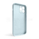 Чохол Full Silicone Case для Apple iPhone 13 Pro Max sky blue (58) закрита камера TPS-2710000245537