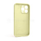 Чохол Full Silicone Case для Apple iPhone 13 Pro mellow yellow (51) закрита камера TPS-2710000245520