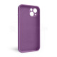 Чохол Full Silicone Case для Apple iPhone 13 grape (43) закрита камера TPS-2710000245261