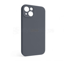 Чохол Full Silicone Case для Apple iPhone 13 dark grey (15) закрита камера TPS-2710000245254