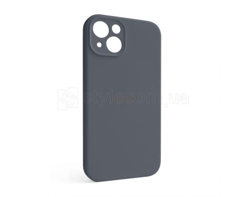 Чохол Full Silicone Case для Apple iPhone 13 dark grey (15) закрита камера TPS-2710000245254