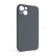 Чохол Full Silicone Case для Apple iPhone 13 dark grey (15) закрита камера TPS-2710000245254