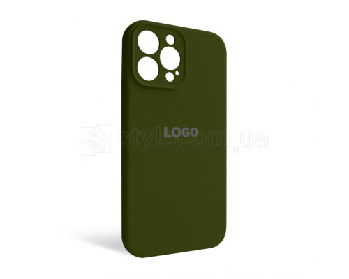 Чохол Full Silicone Case для Apple iPhone 13 Pro Max forest green (63) закрита камера TPS-2710000245582