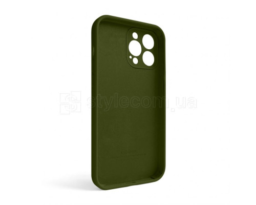 Чохол Full Silicone Case для Apple iPhone 13 Pro Max forest green (63) закрита камера TPS-2710000245582