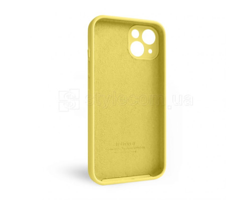 Чохол Full Silicone Case для Apple iPhone 13 yellow (04) закрита камера TPS-2710000245322