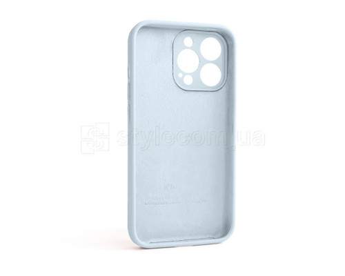 Чохол Full Silicone Case для Apple iPhone 13 Pro sky blue (58) закрита камера TPS-2710000245339