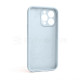 Чохол Full Silicone Case для Apple iPhone 13 Pro sky blue (58) закрита камера TPS-2710000245339