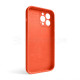 Чохол Full Silicone Case для Apple iPhone 13 Pro Max apricot (02) закрита камера TPS-2710000245650