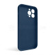 Чохол Full Silicone Case для Apple iPhone 13 Pro Max blue cobalt (36) закрита камера TPS-2710000245667