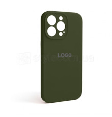 Чохол Full Silicone Case для Apple iPhone 13 Pro forest green (63) закрита камера