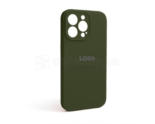 Чохол Full Silicone Case для Apple iPhone 13 Pro forest green (63) закрита камера TPS-2710000245384