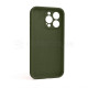 Чохол Full Silicone Case для Apple iPhone 13 Pro forest green (63) закрита камера TPS-2710000245384