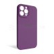 Чохол Full Silicone Case для Apple iPhone 13 Pro Max grape (43) закрита камера TPS-2710000245704