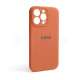 Чохол Full Silicone Case для Apple iPhone 13 Pro new peach (66) закрита камера TPS-2710000245407