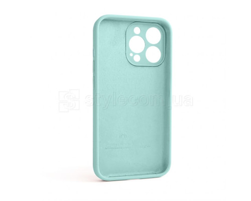 Чохол Full Silicone Case для Apple iPhone 13 Pro new blue (67) закрита камера TPS-2710000245414