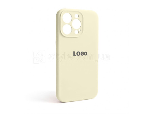 Чохол Full Silicone Case для Apple iPhone 13 Pro antique white (10) закрита камера TPS-2710000245438