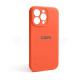 Чохол Full Silicone Case для Apple iPhone 13 Pro apricot (02) закрита камера TPS-2710000245445