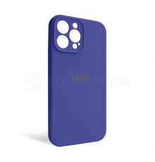 Чохол Full Silicone Case для Apple iPhone 13 Pro Max purple (34) закрита камера