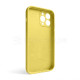 Чохол Full Silicone Case для Apple iPhone 13 Pro Max yellow (04) закрита камера TPS-2710000245780