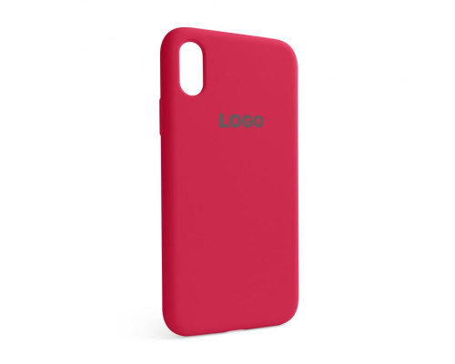 Чохол Full Silicone Case для Apple iPhone X, Xs pomegranate (59) TPS-2710000245803