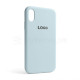 Чохол Full Silicone Case для Apple iPhone Xr sky blue (58) TPS-2710000245964