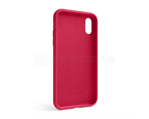 Чохол Full Silicone Case для Apple iPhone Xr pomegranate (59)