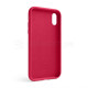 Чохол Full Silicone Case для Apple iPhone Xr pomegranate (59)