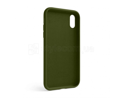 Чохол Full Silicone Case для Apple iPhone Xr forest green (63) TPS-2710000246015