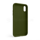 Чохол Full Silicone Case для Apple iPhone Xr forest green (63) TPS-2710000246015