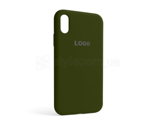 Чохол Full Silicone Case для Apple iPhone Xr forest green (63) TPS-2710000246015