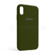 Чохол Full Silicone Case для Apple iPhone Xr forest green (63) TPS-2710000246015