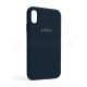 Чохол Full Silicone Case для Apple iPhone Xr deep navy (68) TPS-2710000246060