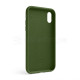 Чохол Full Silicone Case для Apple iPhone Xr army green (45) TPS-2710000246084