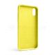 Чохол Full Silicone Case для Apple iPhone Xr canary yellow (50) TPS-2710000246091