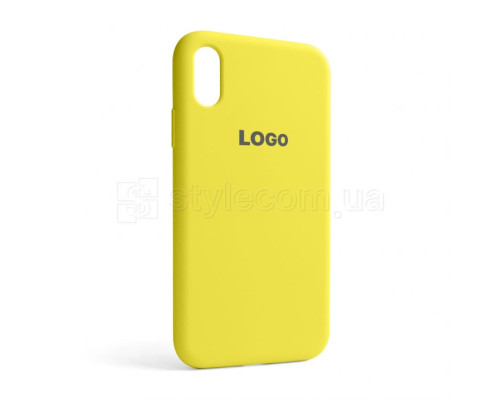 Чохол Full Silicone Case для Apple iPhone Xr canary yellow (50) TPS-2710000246091