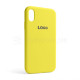 Чохол Full Silicone Case для Apple iPhone Xr canary yellow (50) TPS-2710000246091