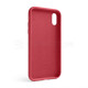 Чохол Full Silicone Case для Apple iPhone Xr camellia (25) TPS-2710000246107