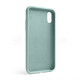 Чохол Full Silicone Case для Apple iPhone Xr turquoise (17) TPS-2710000246138