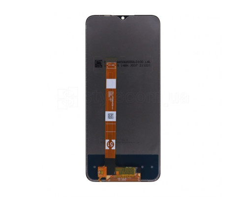 Дисплей (LCD) для Oppo A15, A15s, Realme 7i ver. FPC-HTF065H058-A1 з тачскріном black Original Quality TPS-2710000246145