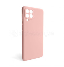Чохол Full Silicone Case для Samsung Galaxy M53/M536 (2022) light pink (12) (без логотипу)