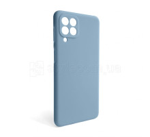 Чохол Full Silicone Case для Samsung Galaxy M53/M536 (2022) light blue (05) (без логотипу) TPS-2710000246404
