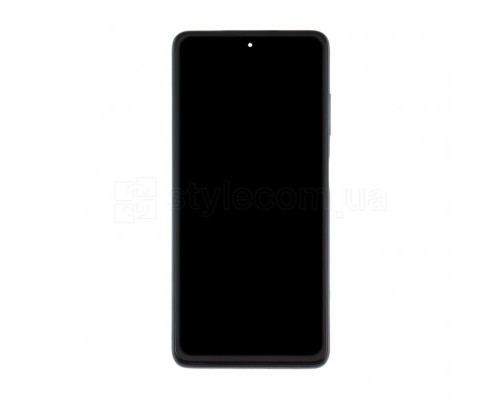 Дисплей (LCD) для Xiaomi Poco X3, Poco X3 Pro з тачскріном та рамкою black Original Quality TPS-2710000246503